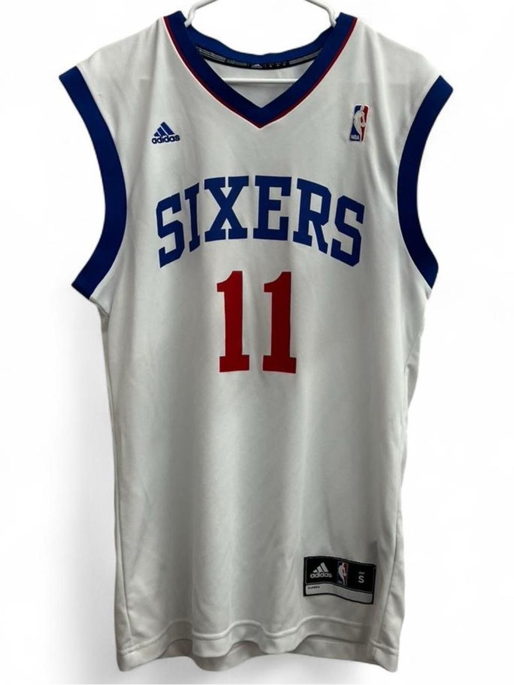 Mens Philadelphia 76Ers Jrue Holiday Jersey size Small